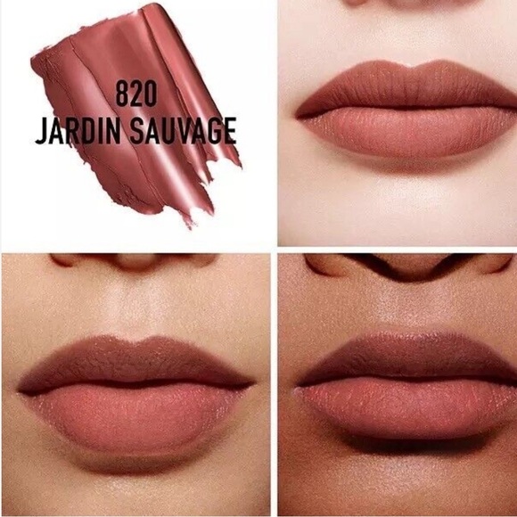 NEW Dior Rouge Matte Balm Lipstick ~ Jardin Sauvage (820) - Picture 3 of 8